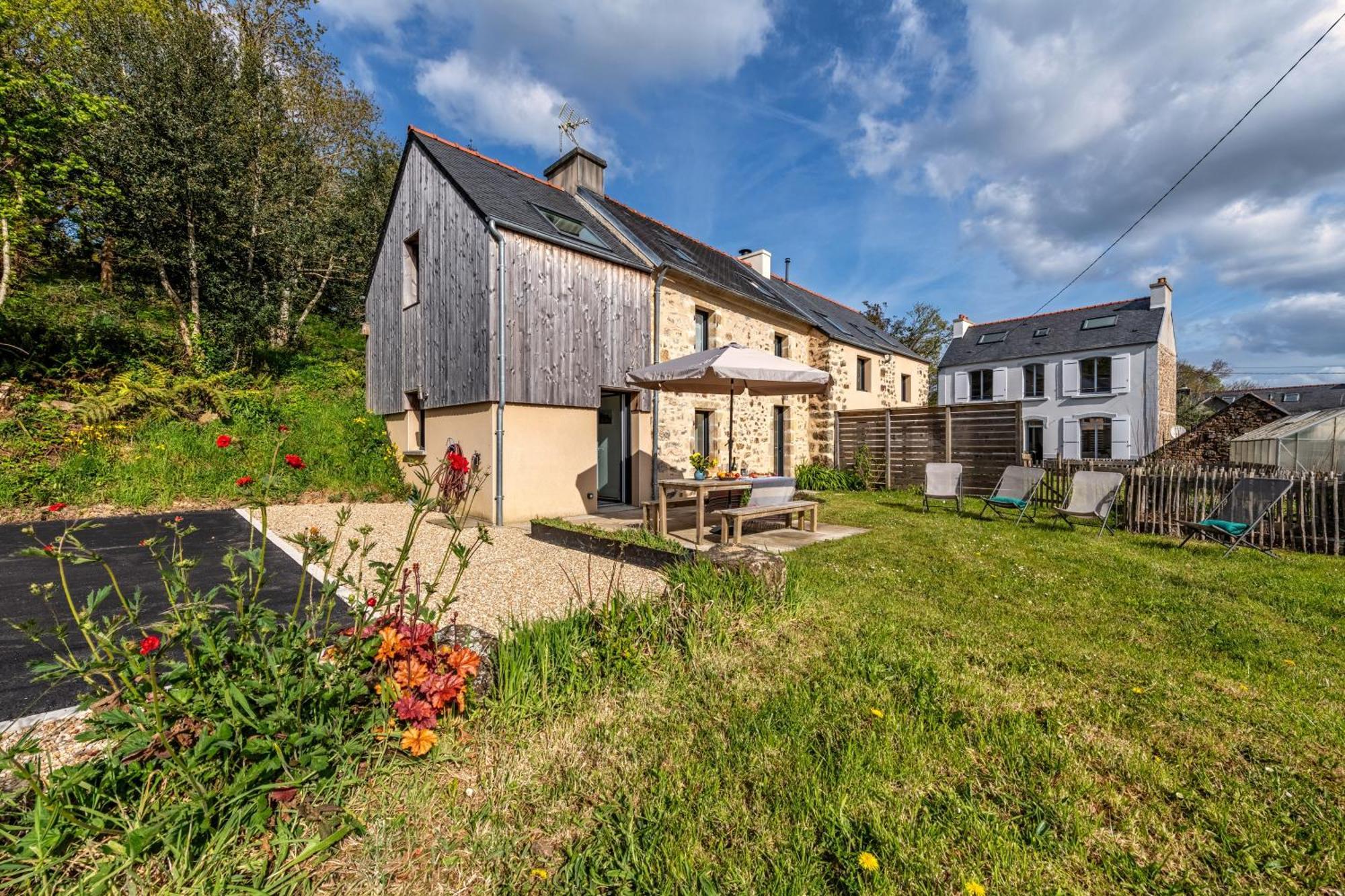 Toudig - Maison Avec Terrasse Et Jardin Plougastel-Daoulas Exterior photo