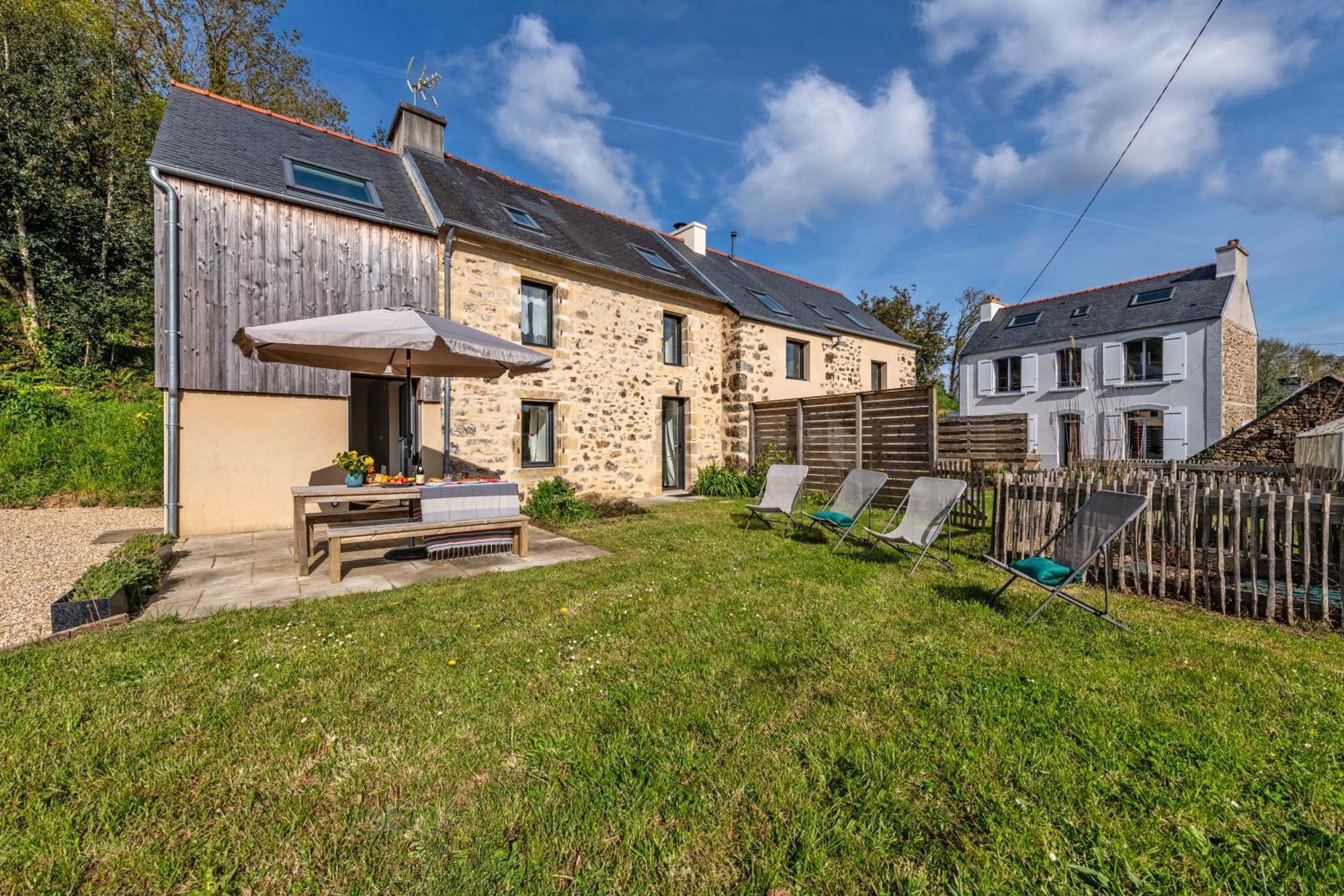 Toudig - Maison Avec Terrasse Et Jardin Plougastel-Daoulas Exterior photo